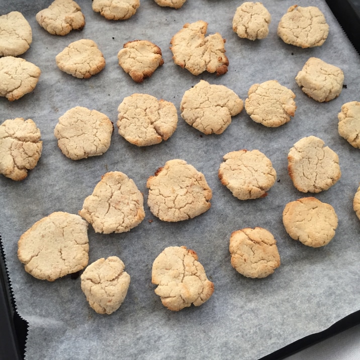 ビニール袋で簡単 おからきな粉クッキー レシピ 作り方 By ちゃんかお1050 楽天レシピ